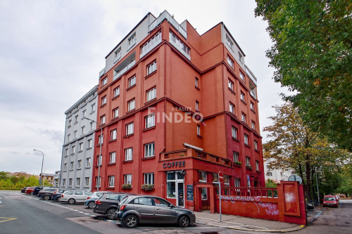 Pronájem bytu 1+kk Praha 7 Holešovice, 7.patro, zařízený, k nastěhování