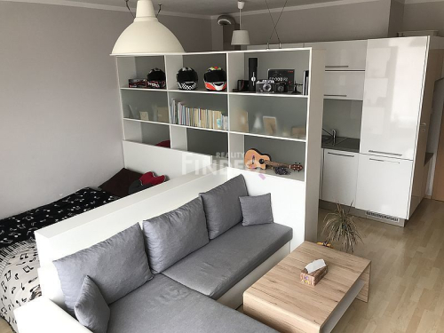 Pronájem bytu 1+kk/B, 39 m2, Rižská, Praha 10 - Hostivař
