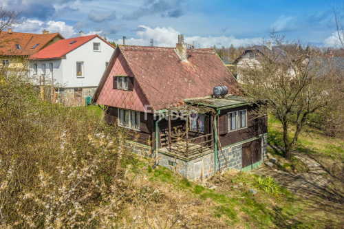 Prodej chaty 3+1 Horní Jirčany, pozemek 483 m2